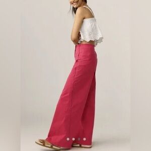 Scallop Wide-Leg Pants
Maeve inseam 31.5”